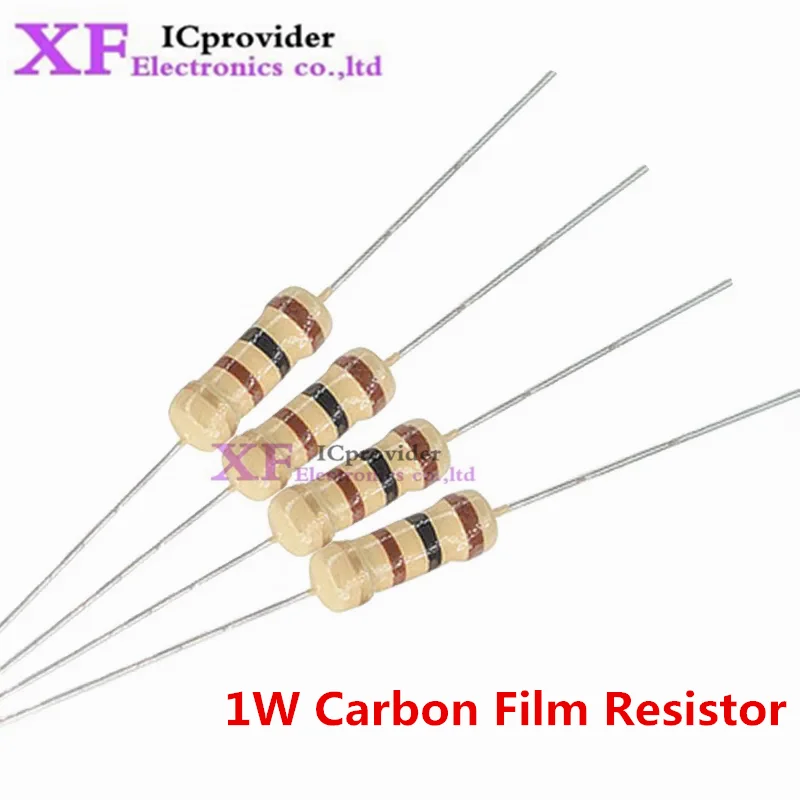 1000pcs 1W Carbon Film Resistor 5% 1R ~ 10M 10R 100R 220R 330R 470R 1K 2.2K 3.3K 4.7K 10K 22K 47K 100K 1M 10 100 220 330 470 ohm
1000pcs 1W Carbon Film Resistor 5% 1R ~ 10M 10R 100R 220R 330R 470R 1K 2.2K 3.3K 4.7K 10K 22K 47K 100K 1M 10 100 220 330 470 ohm