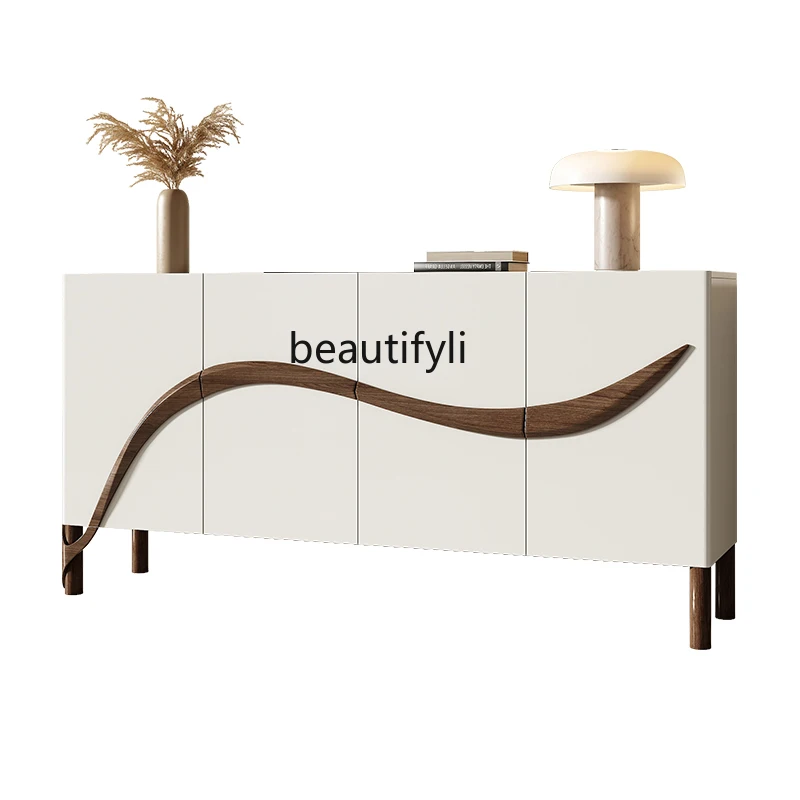 Light luxury solid wood sideboard modern simple living and dining room storage cabinet aisle decorative storage cabinet
Light luxury solid wood sideboard modern simple living and dining room storage cabinet aisle decorative storage cabinet