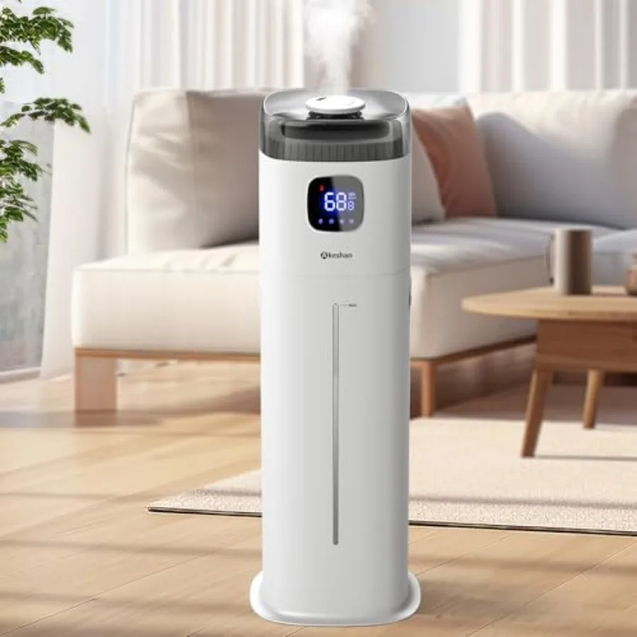Large Humidifier for Bedroom 9L/2.5Gal Ultrasonic Cool Mist Easy Clean with 350ML/H Large Mist Speed Remote control Quiet Tower
Large Humidifier for Bedroom 9L/2.5Gal Ultrasonic Cool Mist Easy Clean with 350ML/H Large Mist Speed Remote control Quiet Tower