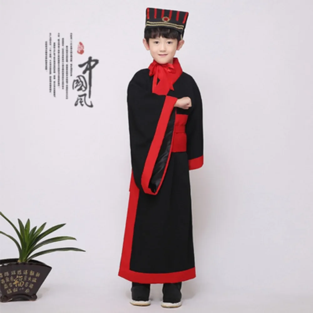 Ethnic Style Boy Uniform Performance Chinese Dress Hanfu Cosplay Costumes Kids Clothes Kung Fu Dance Wear Children Clothing
Ethnic Style Boy Uniform Performance Chinese Dress Hanfu Cosplay Costumes Kids Clothes Kung Fu Dance Wear Children Clothing