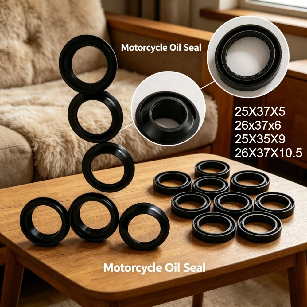 Damper Oil Seal Motorcycle Front Fork Shock Absorber 25X37X5 26x37x6 25X35X9 26X37X10.5 MM 26x37 Dust Cover Cap
Damper Oil Seal Motorcycle Front Fork Shock Absorber 25X37X5 26x37x6 25X35X9 26X37X10.5 MM 26x37 Dust Cover Cap
