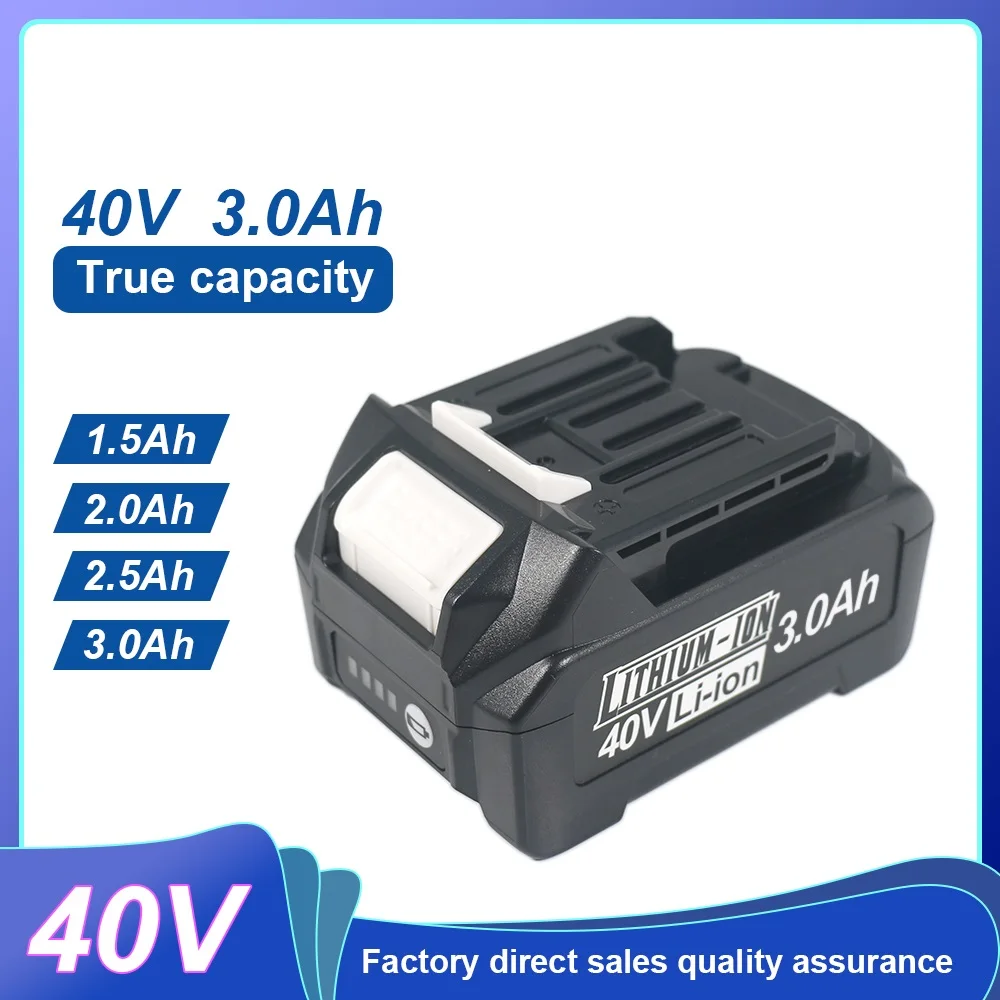 40 В 2,5 Ач 1,5-3 Ач FOE Makita TOOL литий-ионный аккумулятор FOE Makita XGT отвертка для резки BL4025, BL4040, BL4020 BL4050
40 В 2,5 Ач 1,5-3 Ач FOE Makita TOOL литий-ионный аккумулятор FOE Makita XGT отвертка для резки BL4025, BL4040, BL4020 BL4050