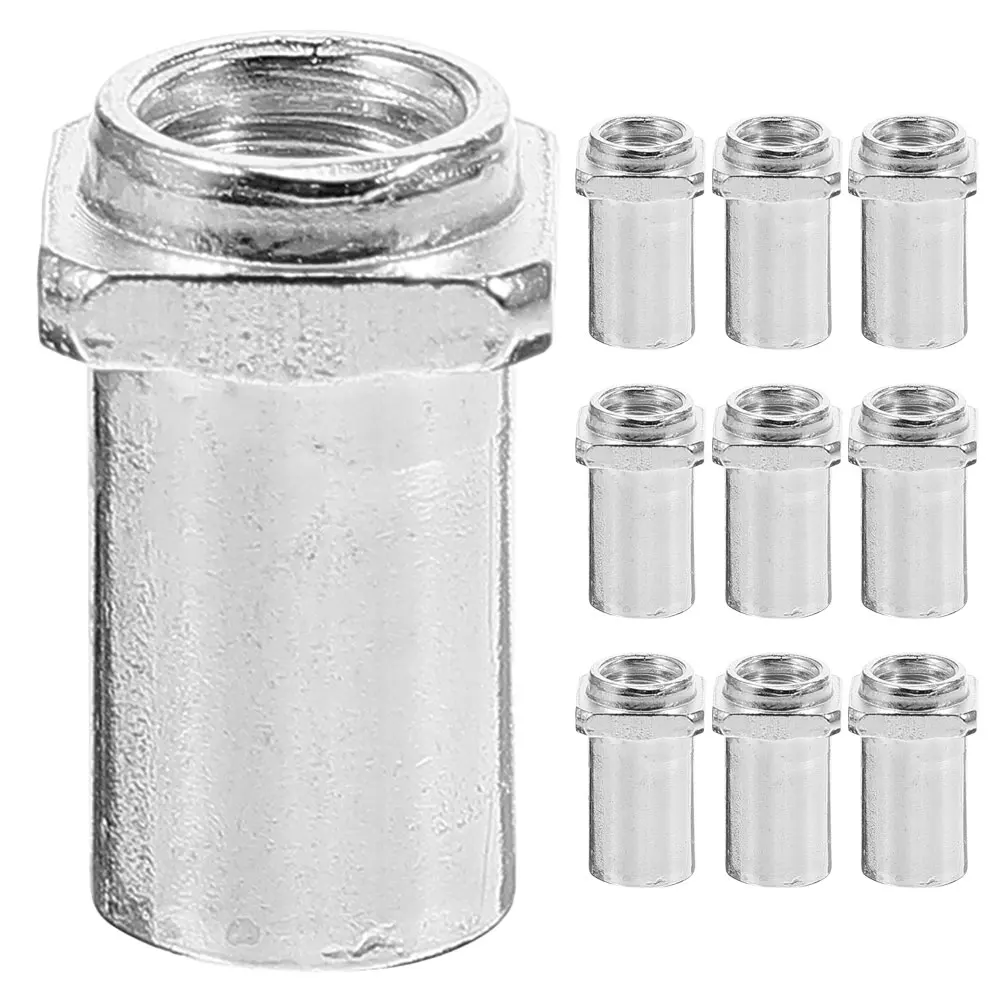 10pcs Drum Swivel Nuts Iron Replacement Tom Lug Spare Parts Floor Drum Accessories Durable Tuning Hardware Reliable Maintenance 
10pcs Drum Swivel Nuts Iron Replacement Tom Lug Spare Parts Floor Drum Accessories Durable Tuning Hardware Reliable Maintenance