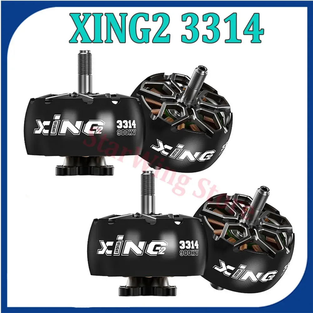 IFlight XING2 3314 Cinelifter Motor 900KV 6S for FPV Freestyle Long Range Cinelifter Drones DIY Parts
IFlight XING2 3314 Cinelifter Motor 900KV 6S for FPV Freestyle Long Range Cinelifter Drones DIY Parts