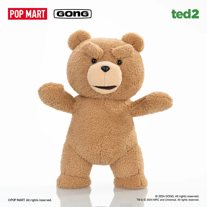 Подлинная шарнирная плюшевая кукла Popmart Resonance Ted 2, модный подарок, плюшевые куклы, подарки на день рождения для девочек 
Подлинная шарнирная плюшевая кукла Popmart Resonance Ted 2, модный подарок, плюшевые куклы, подарки на день рождения для девочек