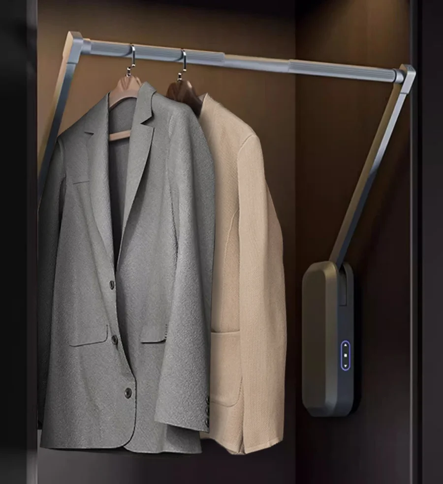 Smart Voice Controlled Electric Lifting Clothes Hanger Wardrobe Automatic Touch Sensor Retractable Hanging Rod
Smart Voice Controlled Electric Lifting Clothes Hanger Wardrobe Automatic Touch Sensor Retractable Hanging Rod