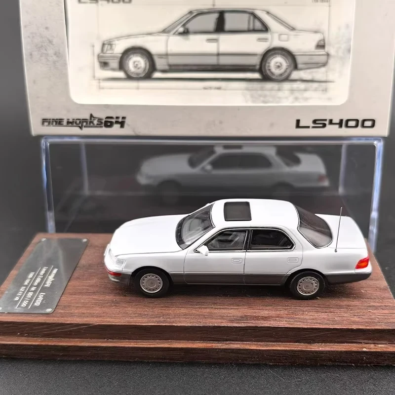 FineWorks64 1:64 LS400 XF10 UCF10 White Silver Opening Hood Diecast Collector's Vehicle Model Car
FineWorks64 1:64 LS400 XF10 UCF10 White Silver Opening Hood Diecast Collector's Vehicle Model Car