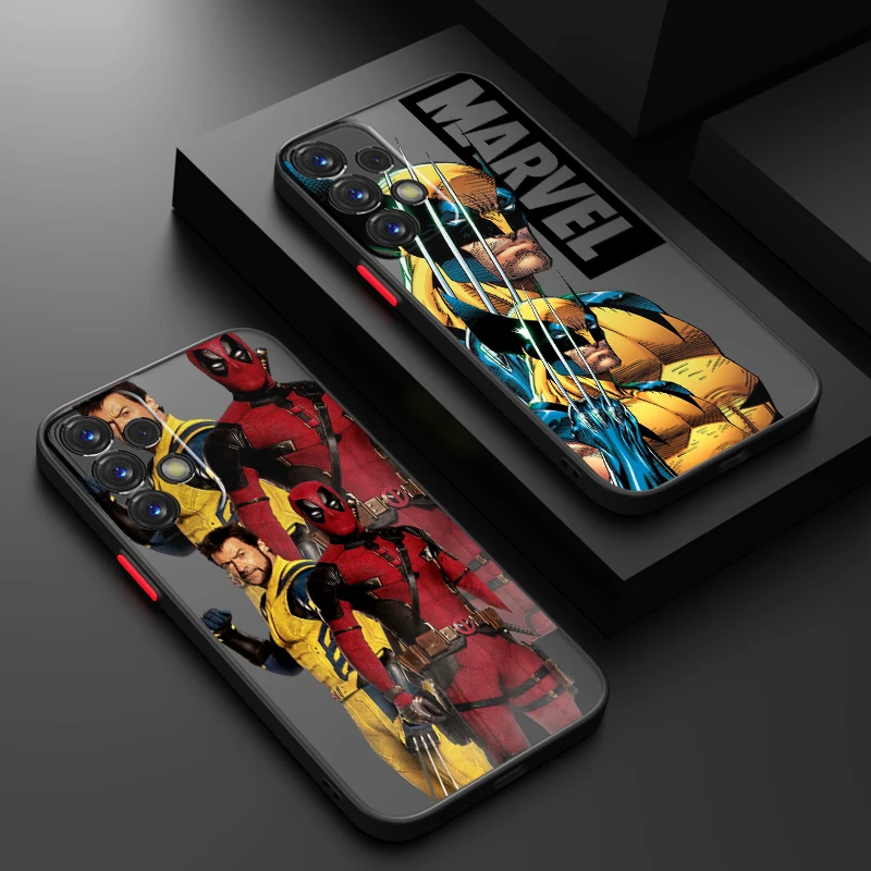 Deadpool Wolverine Popular Art Frosted Translucent For Samsung Galaxy S24 S23 S22 S21 S20 FE S10 S9 S8 Plus Ultra Pro 5G TPU
Deadpool Wolverine Popular Art Frosted Translucent For Samsung Galaxy S24 S23 S22 S21 S20 FE S10 S9 S8 Plus Ultra Pro 5G TPU
