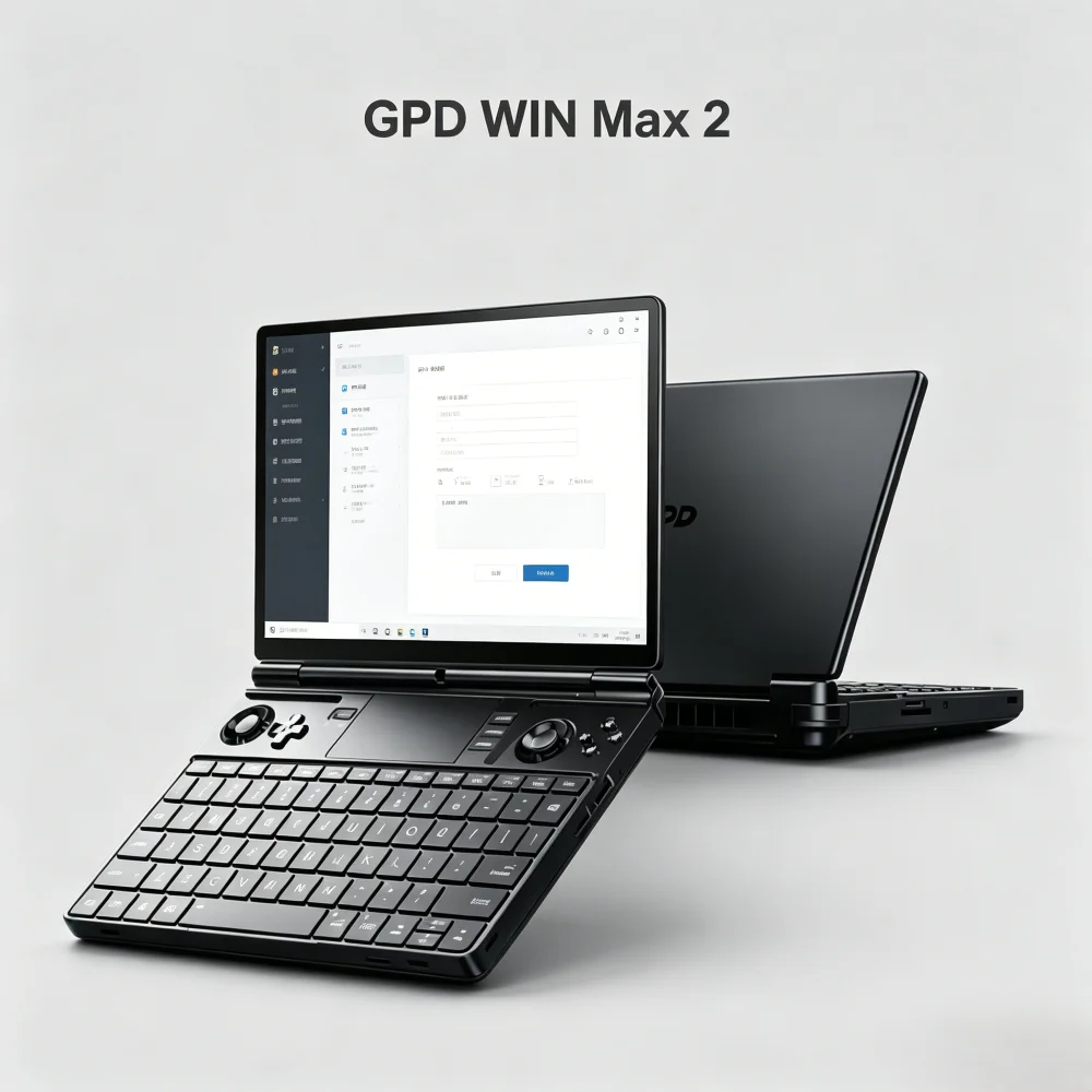 GPD WIN Max 2 32GB RAM 1TB 2TB SSD Lightweight Pocket PC Laptop Long Battery Life UMPC 8840U AI9 HX370 Processor for Gaming
GPD WIN Max 2 32GB RAM 1TB 2TB SSD Lightweight Pocket PC Laptop Long Battery Life UMPC 8840U AI9 HX370 Processor for Gaming