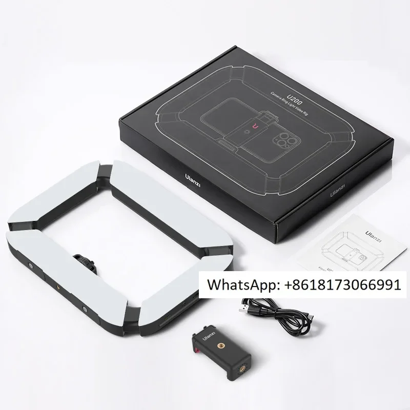 U200 Thick Matte Soft Light Board High Color Rendering Photography Camera Handheld Circular Camera Supplemental Light Bracket
U200 Thick Matte Soft Light Board High Color Rendering Photography Camera Handheld Circular Camera Supplemental Light Bracket