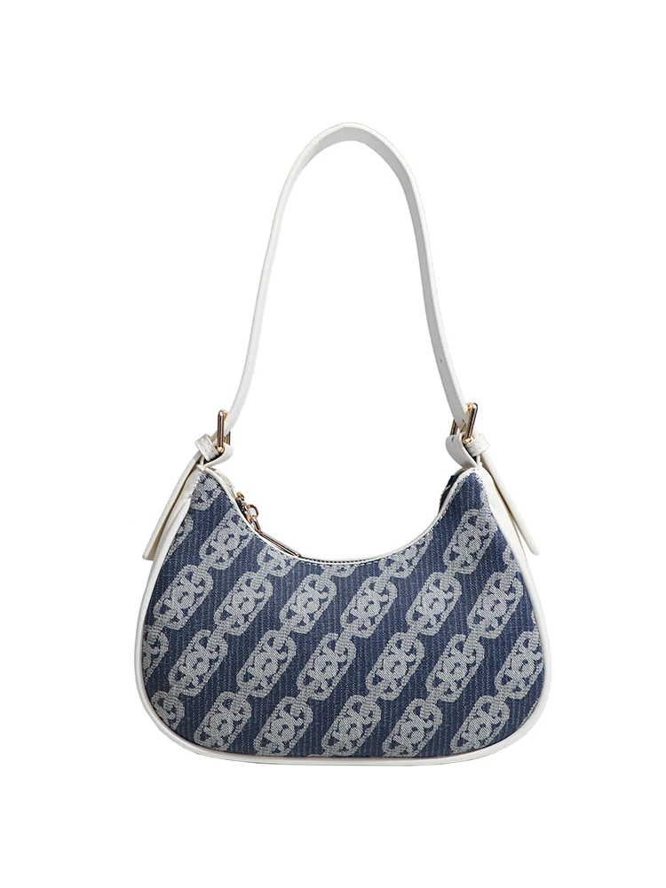 Casual Half Moon Bags For Women Luxury Designer Handbags Purses 2024 New In PU Chain Pattern Decoration Handle Underarm Shoulder
Casual Half Moon Bags For Women Luxury Designer Handbags Purses 2024 New In PU Chain Pattern Decoration Handle Underarm Shoulder