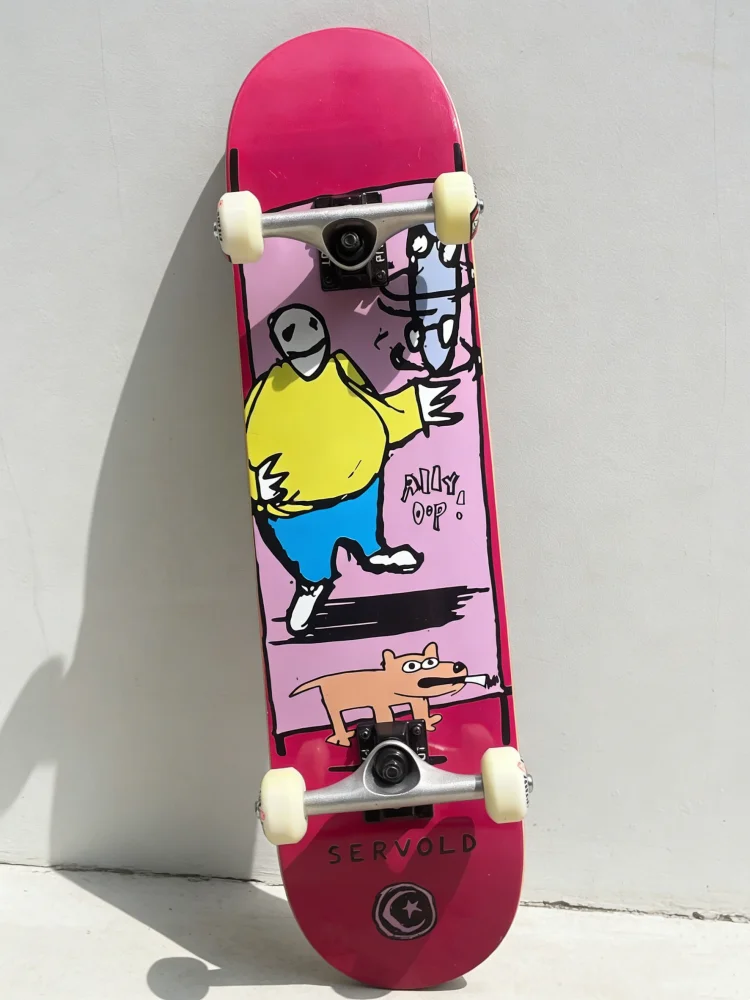 Foundation Skateboard for Adults Kids Youth Street Skateboard 8 Inch Double Kick Adult Board Complete Maple Double Concave Deck
Foundation Skateboard for Adults Kids Youth Street Skateboard 8 Inch Double Kick Adult Board Complete Maple Double Concave Deck
