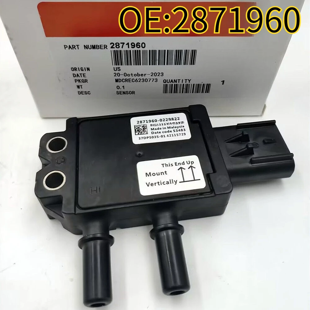 High quality New For 2871960 For Cummins Exhaust Gas Differential Pressure Sensor
High quality New For 2871960 For Cummins Exhaust Gas Differential Pressure Sensor