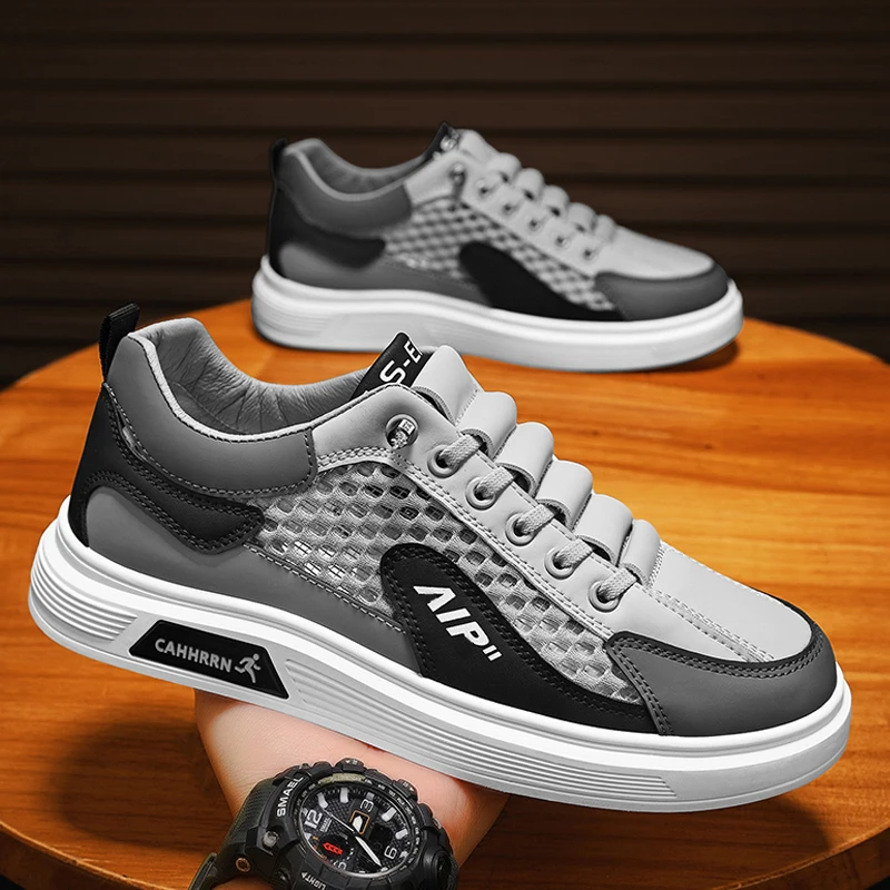 Men's Summer Breathable Mesh Slip-On Sports Shoes Anti-Slip Casual Low-Heel Soft Bottom Lightweight Comfortable Rubber Sole
Men's Summer Breathable Mesh Slip-On Sports Shoes Anti-Slip Casual Low-Heel Soft Bottom Lightweight Comfortable Rubber Sole