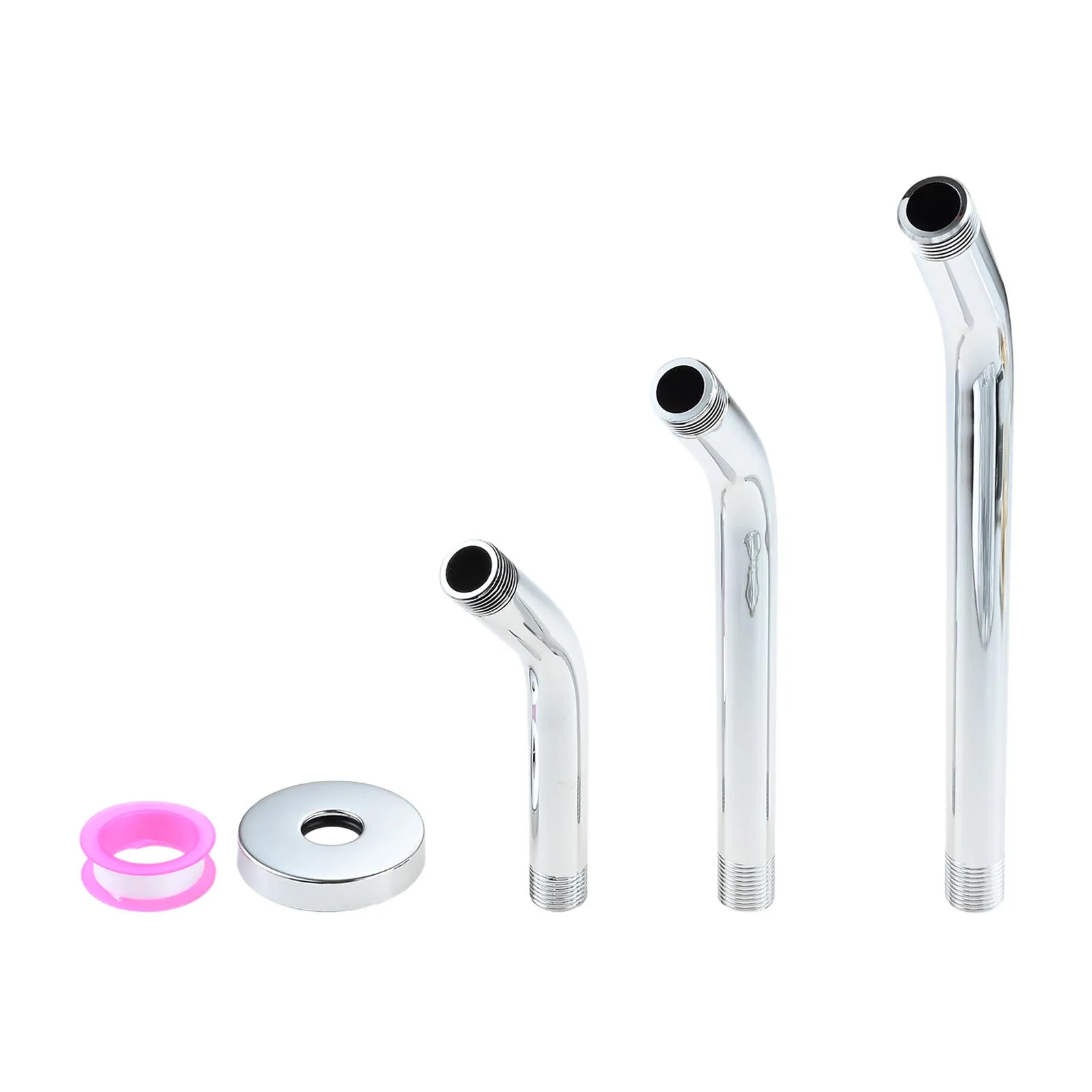 6/8/10InchShower Arm with Flange Universal Wall-Mounted Replacement Shower Arm for Fixed Shower Head and Rain Shower Head Chrome
6/8/10InchShower Arm with Flange Universal Wall-Mounted Replacement Shower Arm for Fixed Shower Head and Rain Shower Head Chrome