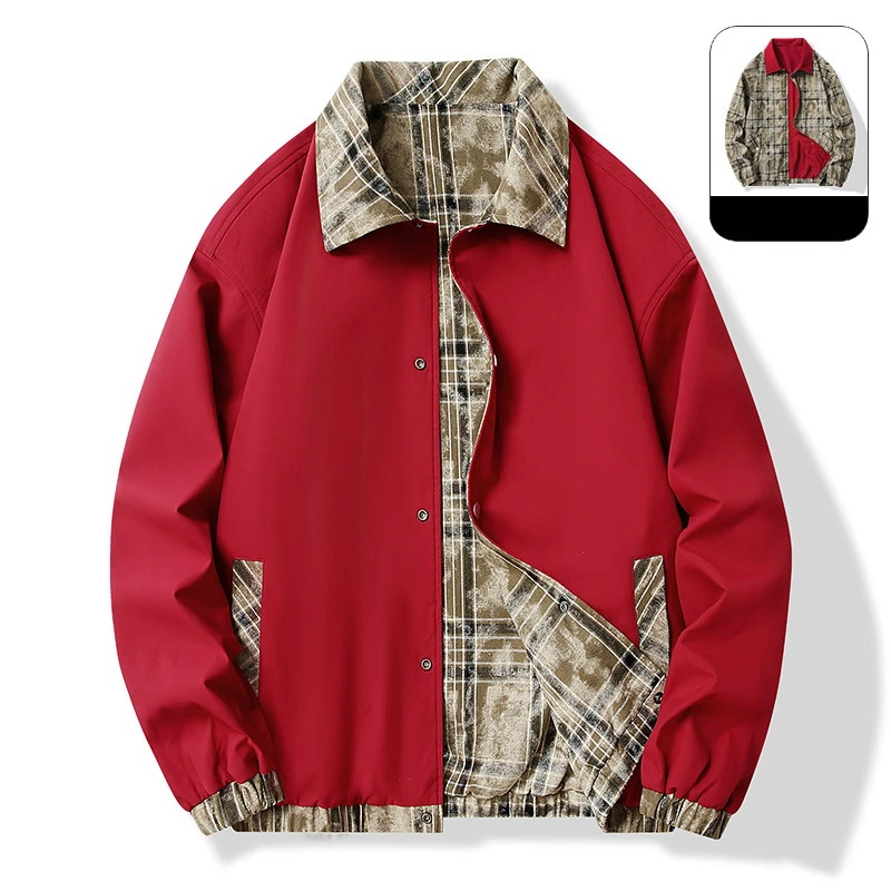hot sell Spring Autumn slim fit loose fit fashion style baseball jacket baseball team men's women's couples can wear both sides
hot sell Spring Autumn slim fit loose fit fashion style baseball jacket baseball team men's women's couples can wear both sides