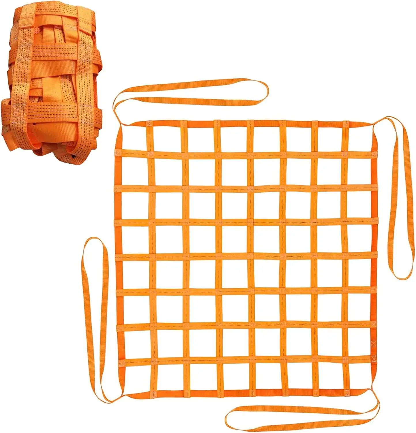 Страховочные стропы для подъема грузов, нейлоновая строповая сетка 3.3'x3.3' для строительных работ и перемещения грузов, грузоподъемность 1100 фунтов
Страховочные стропы для подъема грузов, нейлоновая строповая сетка 3.3'x3.3' для строительных работ и перемещения грузов, грузоподъемность 1100 фунтов