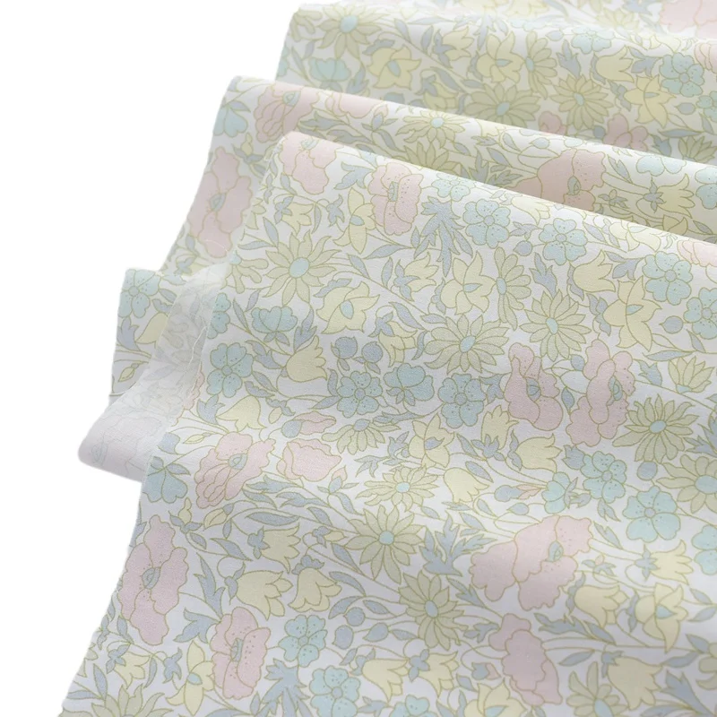 145x50cm Soft and Comfortable High Count Cotton Broken Flower Fabric with Print for Dress DIY Sewing Cloth
145x50cm Soft and Comfortable High Count Cotton Broken Flower Fabric with Print for Dress DIY Sewing Cloth