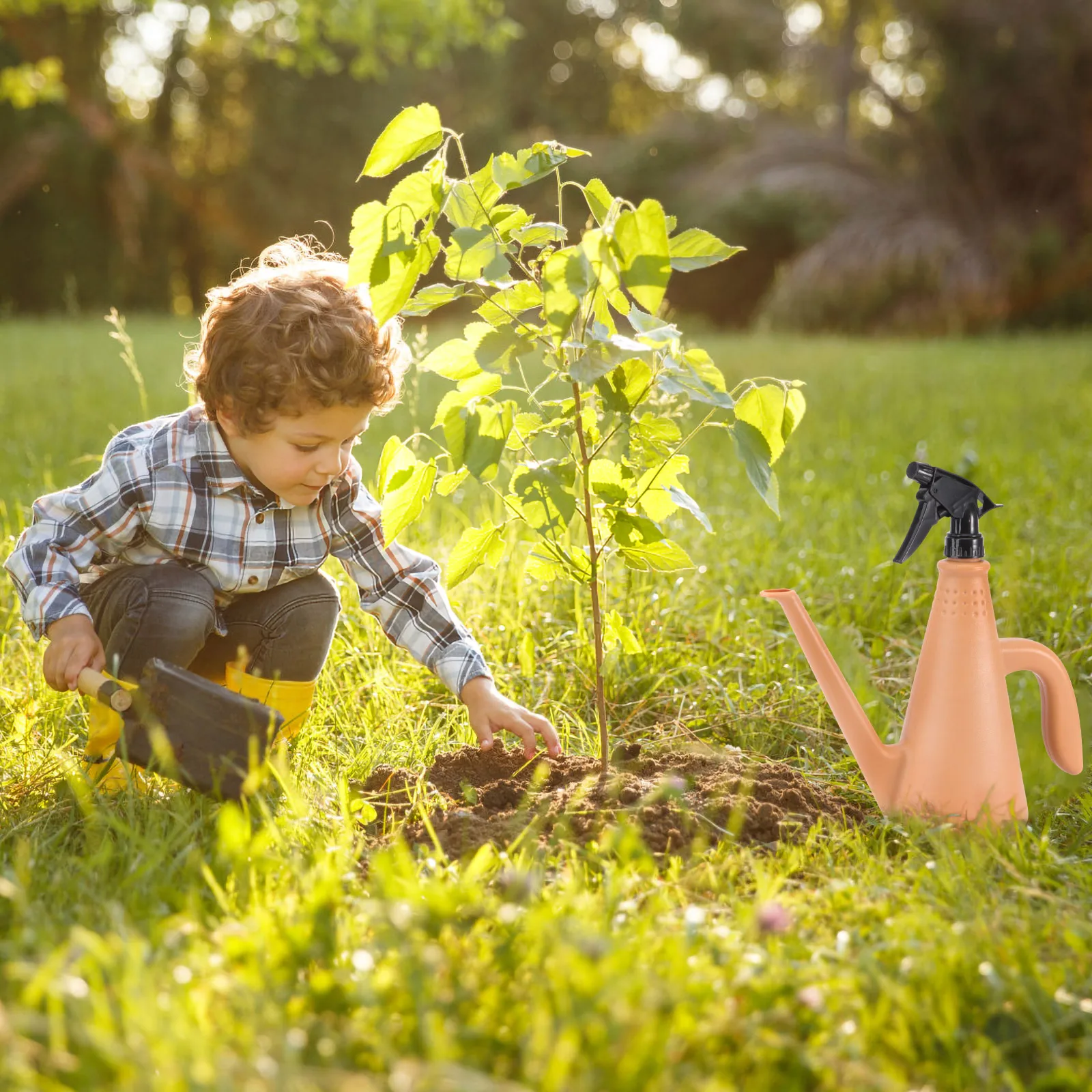 1pc Durable Plastic Sprayer Watering Pot Dual-Purpose Watering Can Large Capacity Garden Sprinkler Flower Plants Tool
1pc Durable Plastic Sprayer Watering Pot Dual-Purpose Watering Can Large Capacity Garden Sprinkler Flower Plants Tool