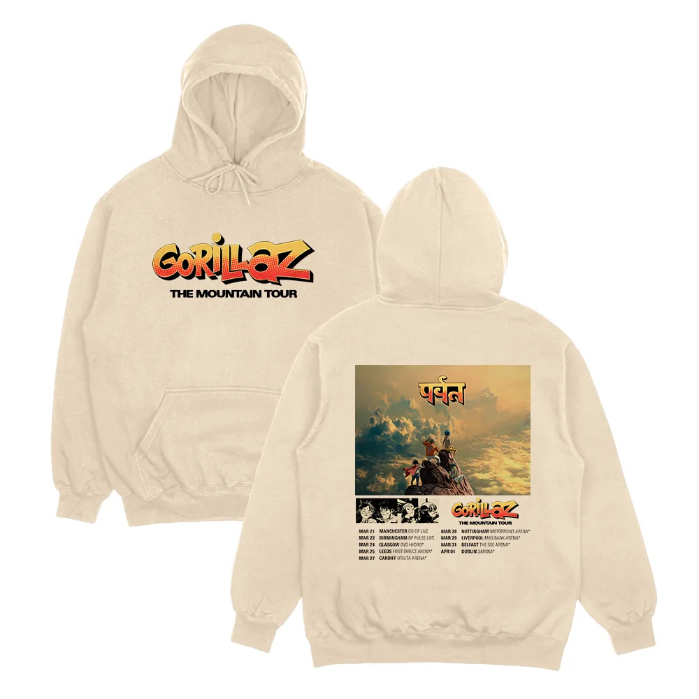 Gorillazs The Mountain Tour 2026 Hoodies Music Band Print Men Woman Casual Sweatshirts Harajuku Pullover Unisex Clothing Fashion
Gorillazs The Mountain Tour 2026 Hoodies Music Band Print Men Woman Casual Sweatshirts Harajuku Pullover Unisex Clothing Fashion