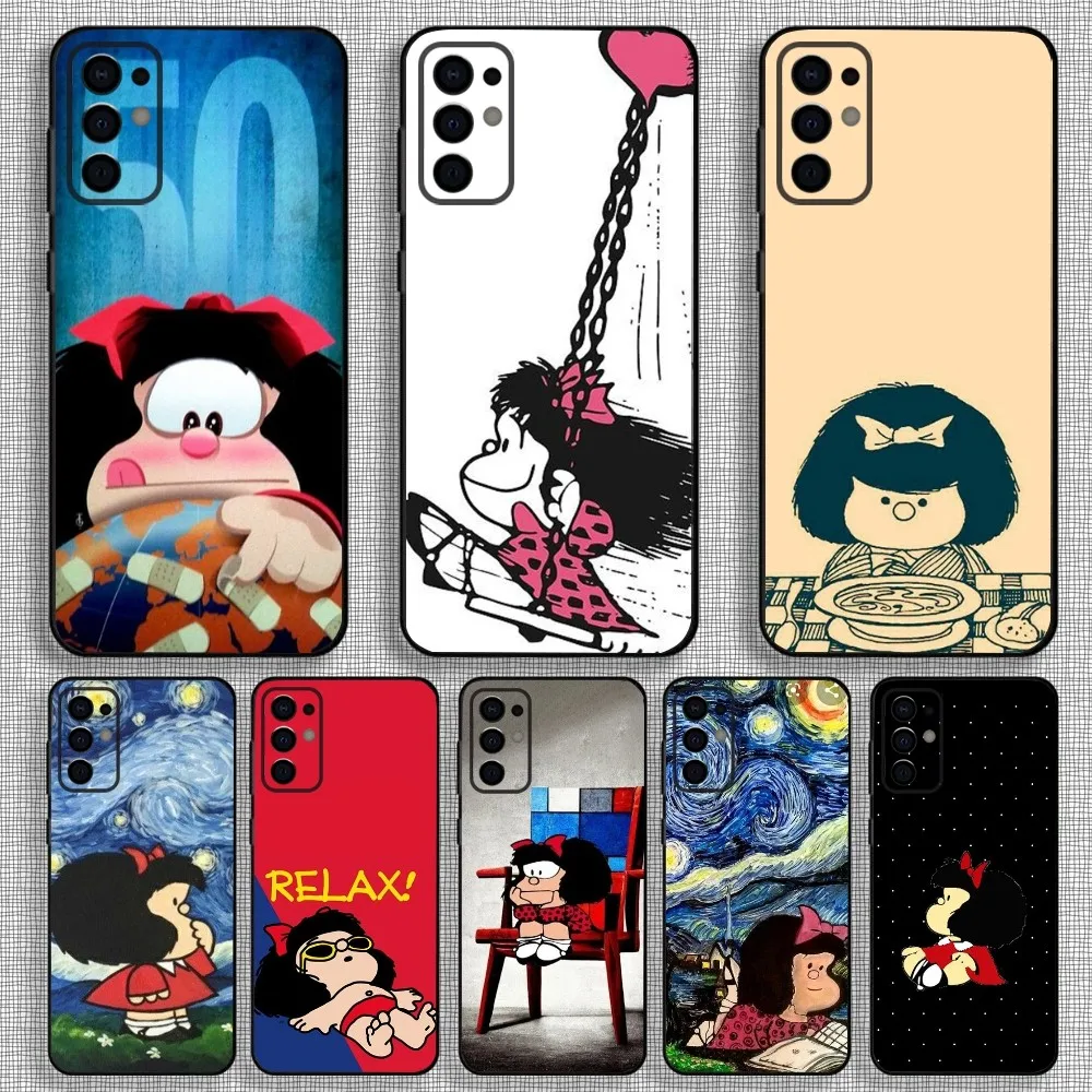 Mafalda Cartoon Cute Phone Case For Samsung S24,S21,S22,S23,S30,Ultra,S20,Plus,Fe,Lite,Note,10,9,5G Black Soft Cover
Mafalda Cartoon Cute Phone Case For Samsung S24,S21,S22,S23,S30,Ultra,S20,Plus,Fe,Lite,Note,10,9,5G Black Soft Cover