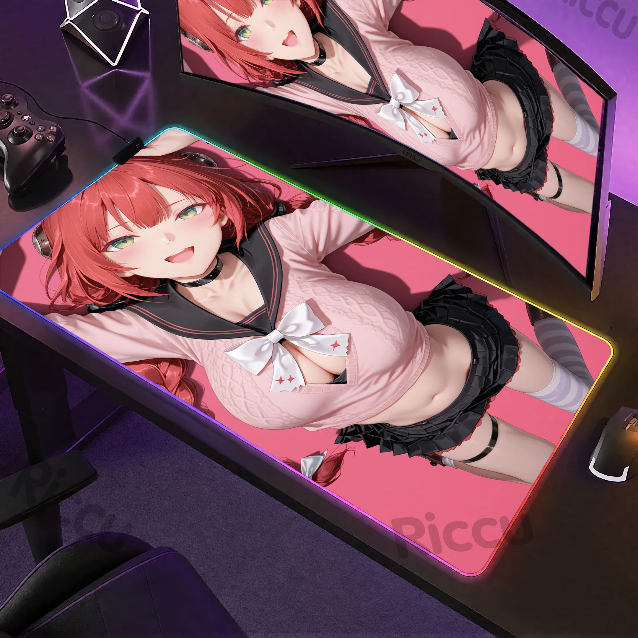 RGB HD PC peripherals sexy Zenless Zone Zero Ukinami Yuzuha Mouse Pad Hentai table mat rubber desk Mouse pad Keyboard Anime Mats
RGB HD PC peripherals sexy Zenless Zone Zero Ukinami Yuzuha Mouse Pad Hentai table mat rubber desk Mouse pad Keyboard Anime Mats