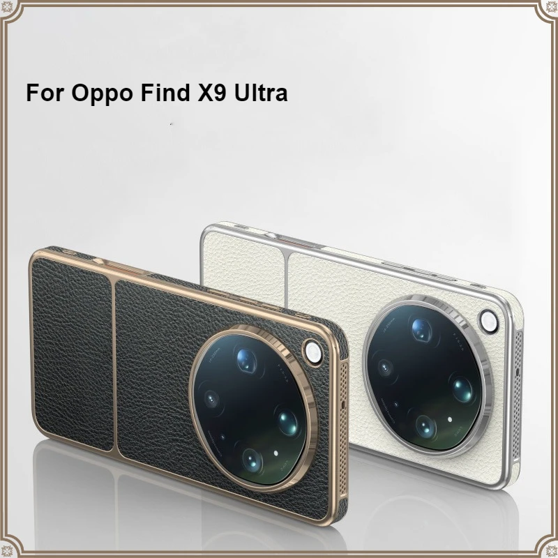 For OPPO Find X9 Ultra Case ELVEV Business Style PU Leather Electroplating PC Patchwork Dustproof Non-Slip Back Phone Cover
For OPPO Find X9 Ultra Case ELVEV Business Style PU Leather Electroplating PC Patchwork Dustproof Non-Slip Back Phone Cover