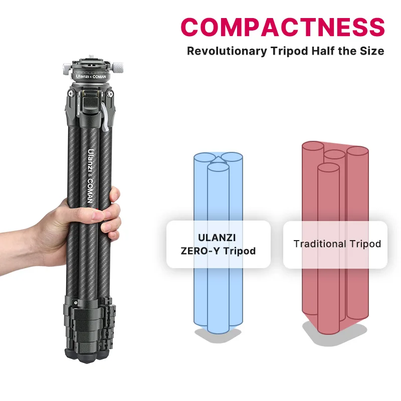 Coman Zero X/Y/F38 Lightweight Travel Tripod Full Carbon Fiber Professional Outdoor DSLR Camera Tripod Tripod
Coman Zero X/Y/F38 Lightweight Travel Tripod Full Carbon Fiber Professional Outdoor DSLR Camera Tripod Tripod