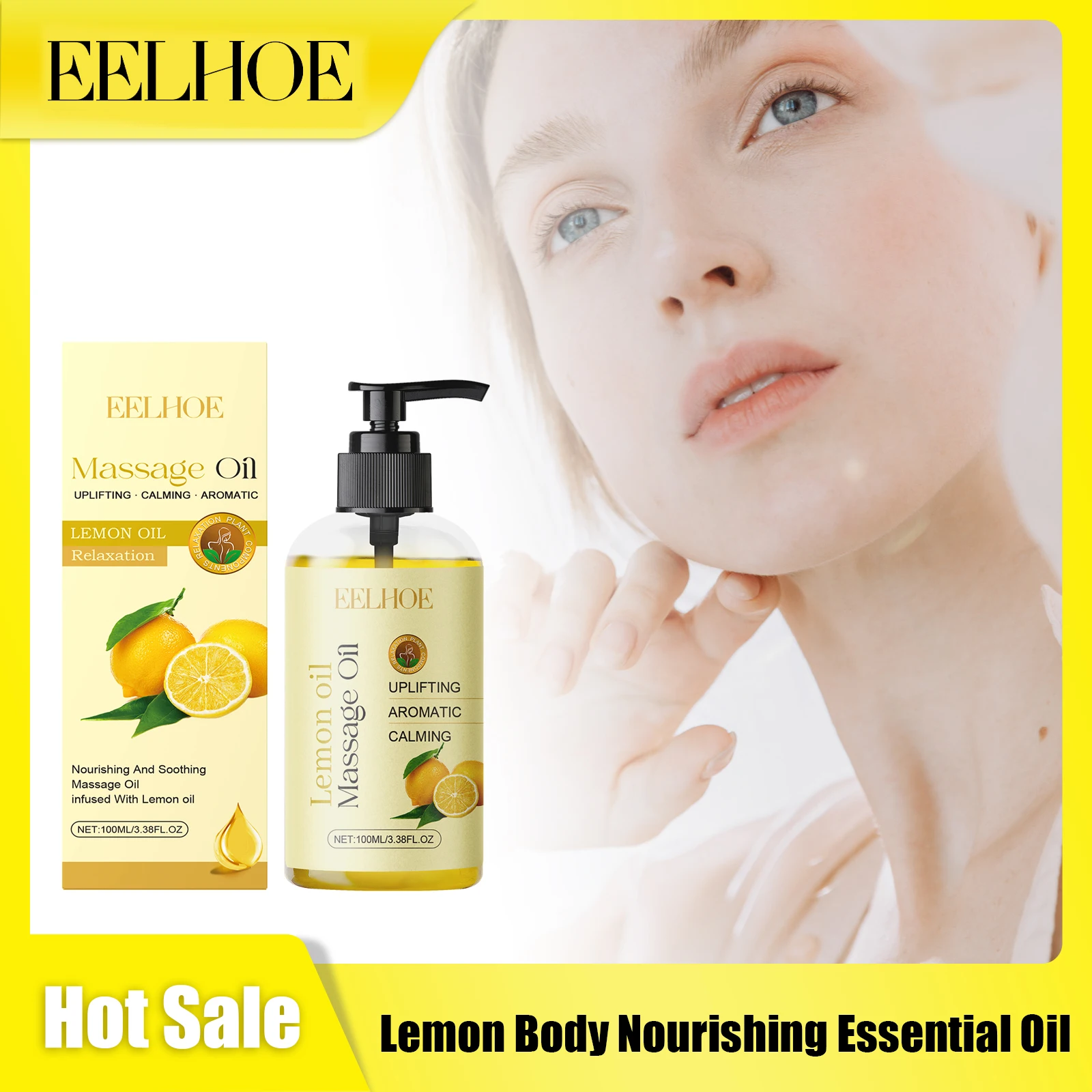 EELHOE Lemon Body Nourish Oil Relieve Dryness Massage Skin Tender Epidermis Replenish Fluids Improve Roughness Body Tighten Oil
EELHOE Lemon Body Nourish Oil Relieve Dryness Massage Skin Tender Epidermis Replenish Fluids Improve Roughness Body Tighten Oil