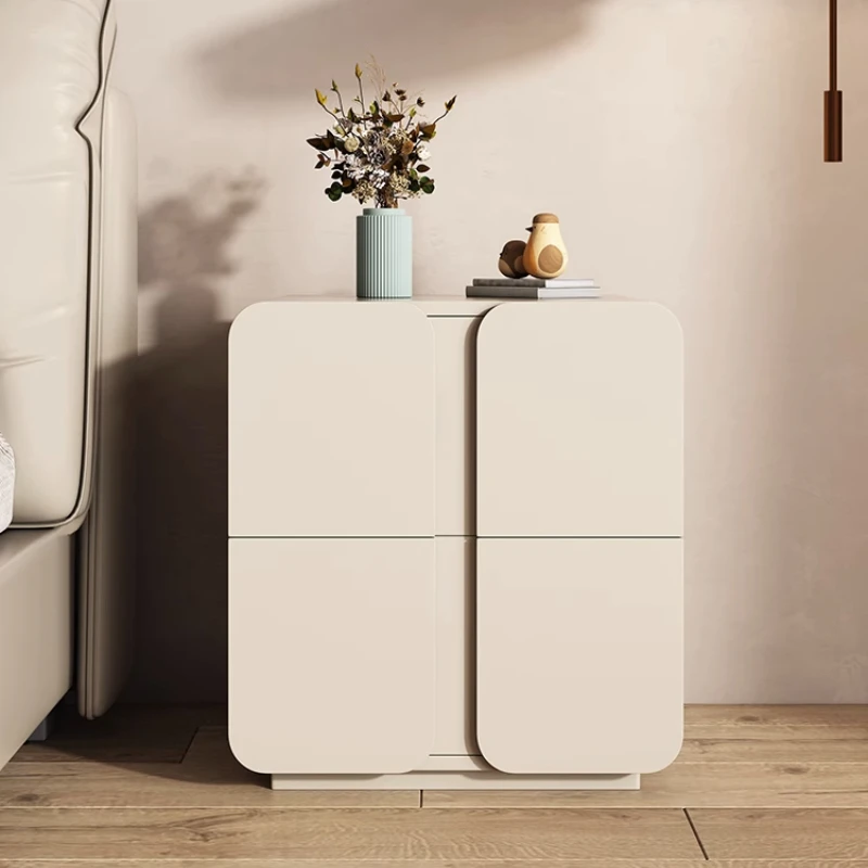 Cream style bedside cabinet minimalist modern baking paint mesh red Italian style minimalist bedroom solid wood bedside storage
Cream style bedside cabinet minimalist modern baking paint mesh red Italian style minimalist bedroom solid wood bedside storage