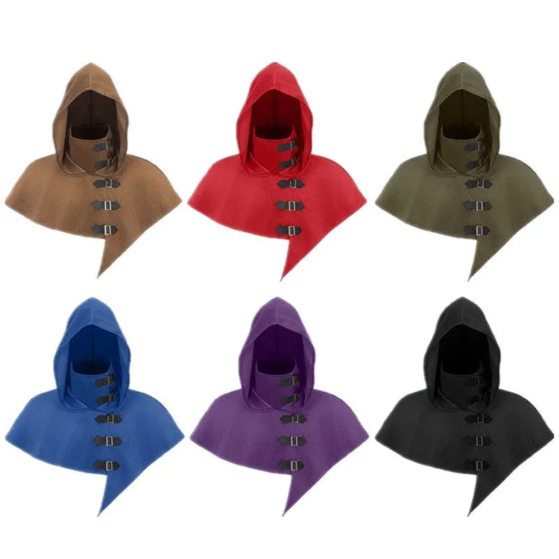 New Medieval Hooded Cowl Robe Witch Priest Costume Retro Knight Stage Halloween Shoulder Shawl Cape Women's Ethnic Fashion
New Medieval Hooded Cowl Robe Witch Priest Costume Retro Knight Stage Halloween Shoulder Shawl Cape Women's Ethnic Fashion