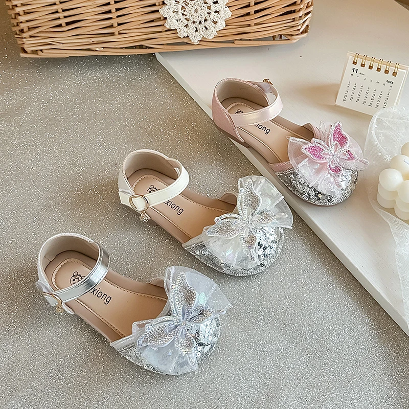 Girls Beach Shoes Sweet Lace Bows Kids Flat Shoes Cute Round Toes 2026 Summer New Kids Princess Sandals Soft Bottom Non-slip
Girls Beach Shoes Sweet Lace Bows Kids Flat Shoes Cute Round Toes 2026 Summer New Kids Princess Sandals Soft Bottom Non-slip