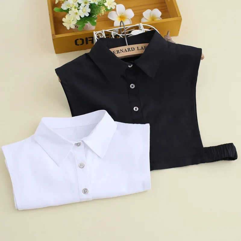 Korean Cotton Brocade Black And White Shirt Women Fake Collar Lady Shirt False Detachable Collar
Korean Cotton Brocade Black And White Shirt Women Fake Collar Lady Shirt False Detachable Collar