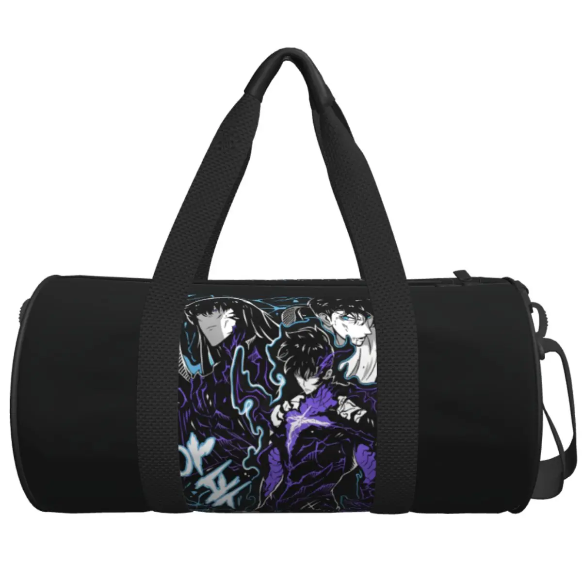 Hot Anime Sung Jin Woo Sports Bags Solos L-Levelings Swimming Gym Bag with Shoes Retro Handbags Men Women Outdoor Fitness Bag 
Hot Anime Sung Jin Woo Sports Bags Solos L-Levelings Swimming Gym Bag with Shoes Retro Handbags Men Women Outdoor Fitness Bag