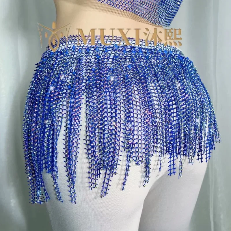 Women's sexy belly dance belt shiny diamond tassel hip scarf waist chain waist scarf straight term samba carnival set customized
Women's sexy belly dance belt shiny diamond tassel hip scarf waist chain waist scarf straight term samba carnival set customized
