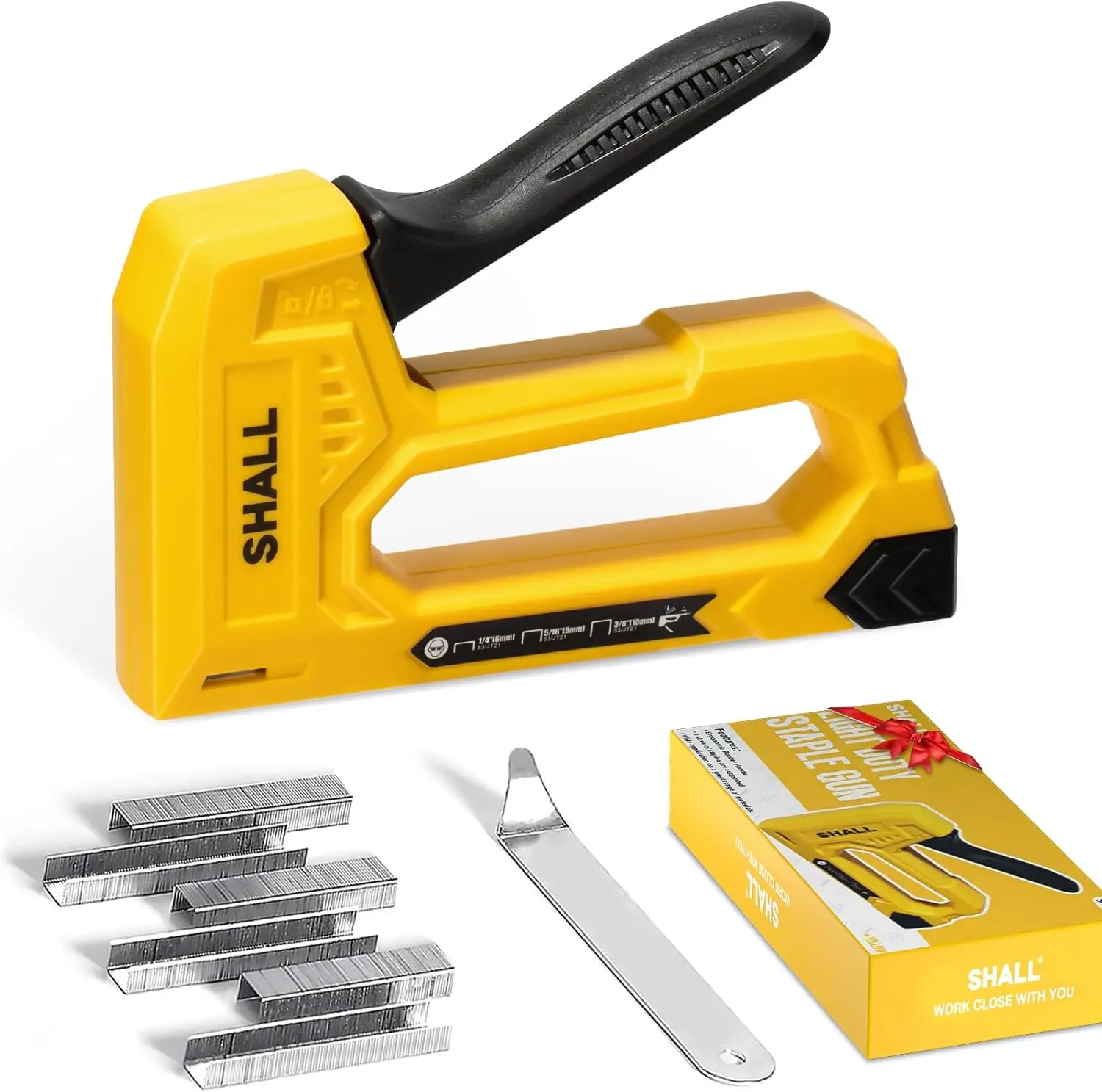 Light Duty Staple Gun for Wood with 1600 Staples and Remover - Fabric Stapler for Upholstery Crafts DIY Decoration
Light Duty Staple Gun for Wood with 1600 Staples and Remover - Fabric Stapler for Upholstery Crafts DIY Decoration