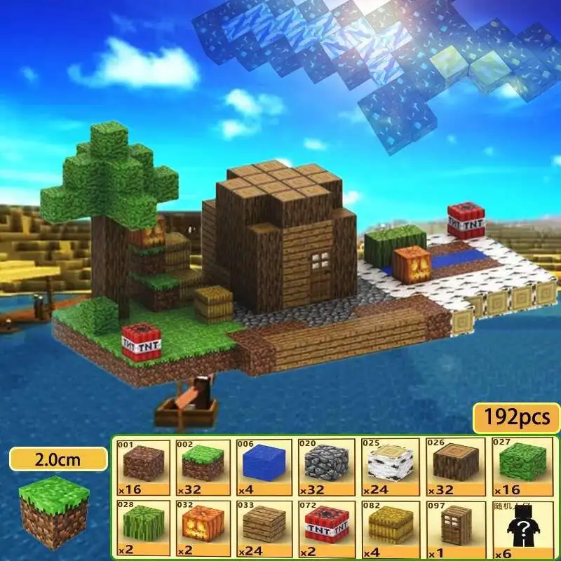 2,0 см DIY 192 шт. строительные блоки My Magnetic World Block магнитная детская сборная игрушка модель украшения 3 года +
2,0 см DIY 192 шт. строительные блоки My Magnetic World Block магнитная детская сборная игрушка модель украшения 3 года +