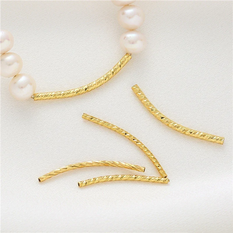 10Pcs 5 Colors Copper Textured Curved Tube Beads Twist Long Tube Spacer Bead Supplies for DIY Bracelet Necklace Jewelry Making
10Pcs 5 Colors Copper Textured Curved Tube Beads Twist Long Tube Spacer Bead Supplies for DIY Bracelet Necklace Jewelry Making