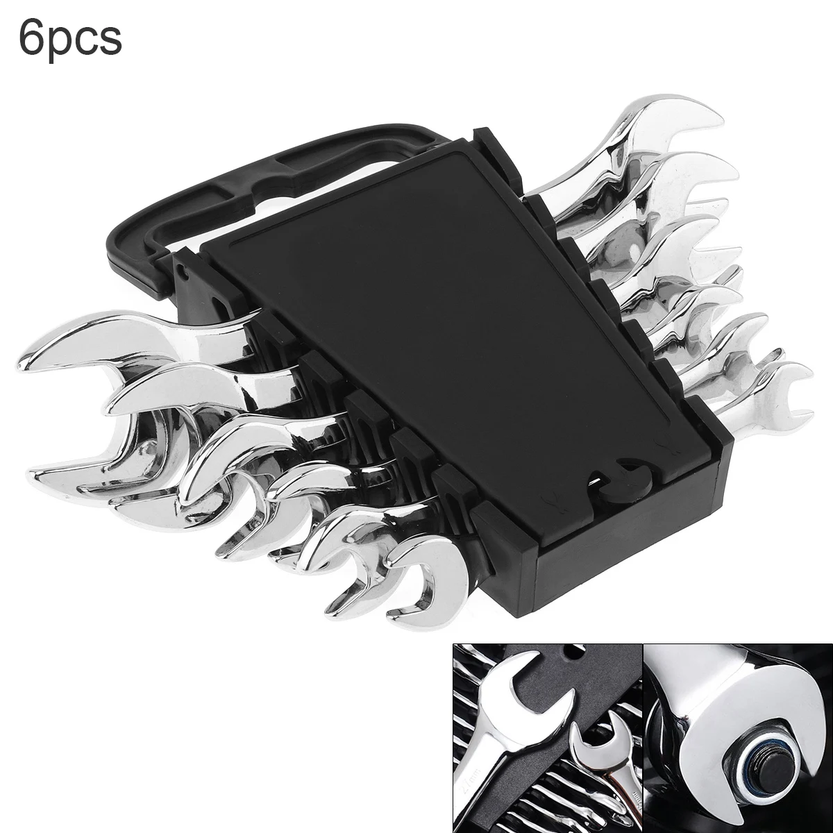 8mm- 21mm Adjustable Reversible Combination Ratchet Wrench Handle Wrench Socket Spanner Set for Installation and Maintenance
8mm- 21mm Adjustable Reversible Combination Ratchet Wrench Handle Wrench Socket Spanner Set for Installation and Maintenance