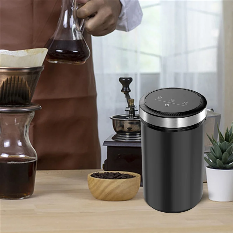 AB13-2X Vacuum Coffee Canisters With Airtight Lids 33Kpa Auto Vacuum And Stop Touch Screen Storage Jar 1.6L/54Oz
AB13-2X Vacuum Coffee Canisters With Airtight Lids 33Kpa Auto Vacuum And Stop Touch Screen Storage Jar 1.6L/54Oz