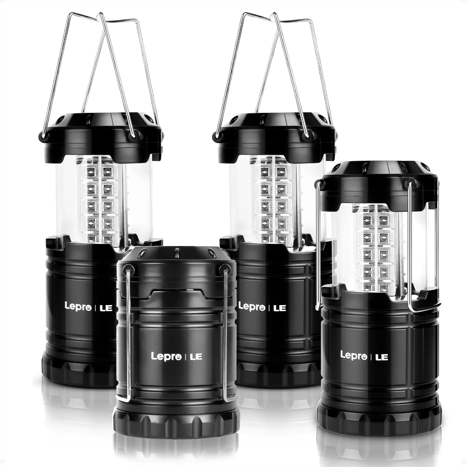 LED Camping Lantern Battery Powered Collapsible Outdoor Portable Light for Emergency Hurricane Storms
LED Camping Lantern Battery Powered Collapsible Outdoor Portable Light for Emergency Hurricane Storms