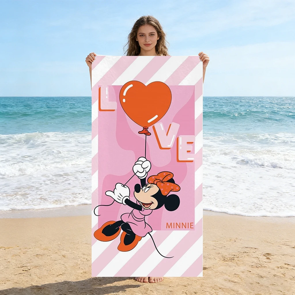 Minnie Mouse beach towel, bath towel, Pink LOVE
Minnie Mouse beach towel, bath towel, Pink LOVE