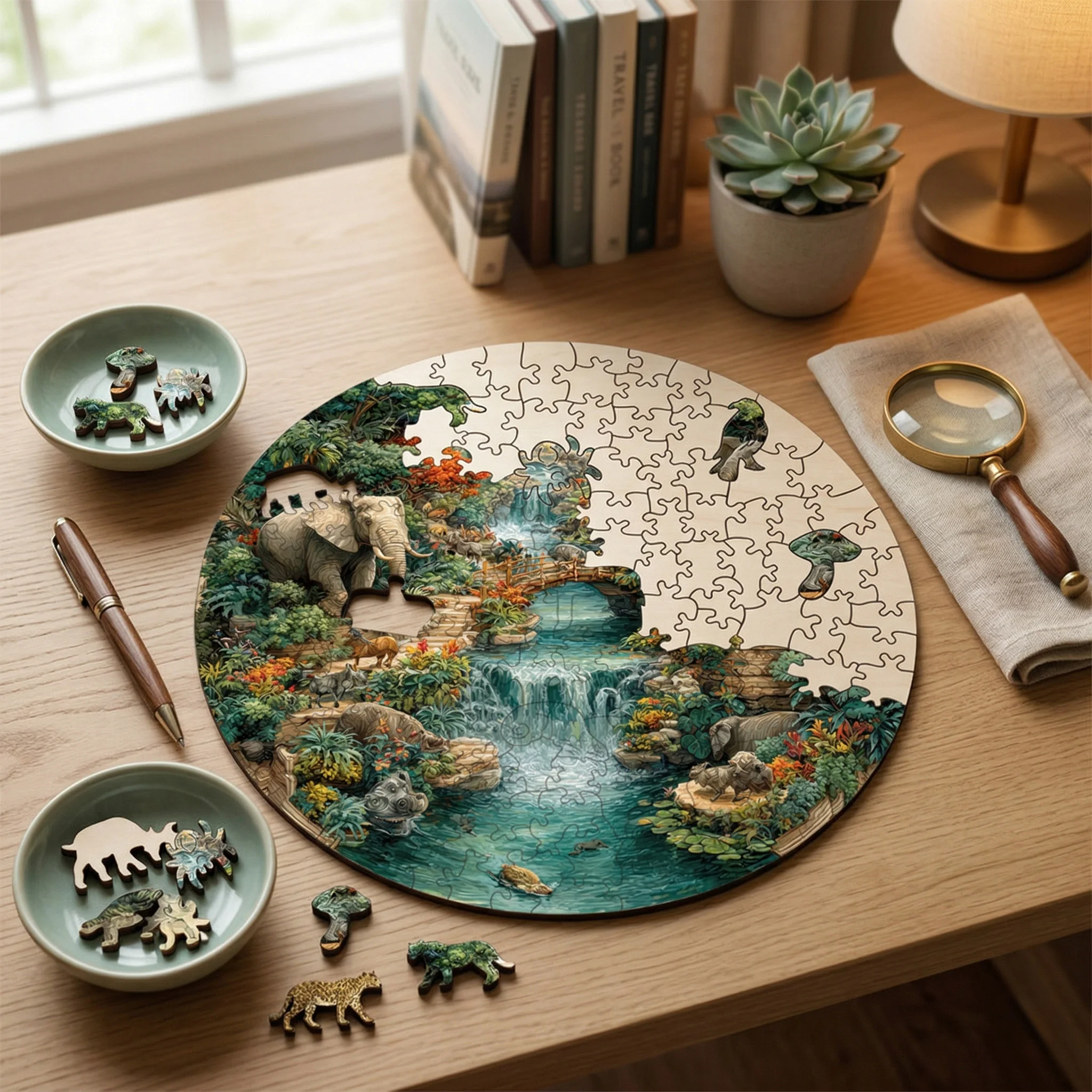 Forest Landscape Wooden Puzzle Irregular Shape Adults Fun Room Decor Anti Stress Fidget Toys Bear Deer Wolf Juegos de Mesa Gifts
Forest Landscape Wooden Puzzle Irregular Shape Adults Fun Room Decor Anti Stress Fidget Toys Bear Deer Wolf Juegos de Mesa Gifts