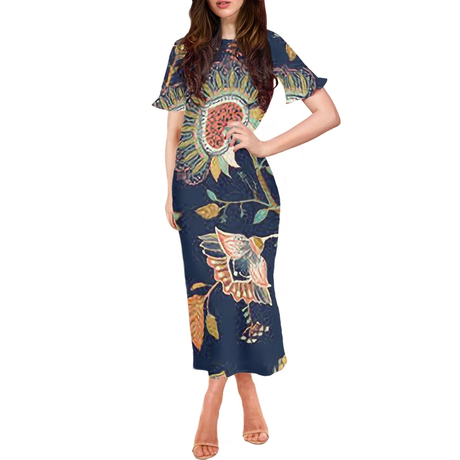 The Most Popular Design In 2024 Polynesian Samoan Tattoo Women's Off Shoulder Loose One-Piece Dress Frill Ladies Party Dress
The Most Popular Design In 2024 Polynesian Samoan Tattoo Women's Off Shoulder Loose One-Piece Dress Frill Ladies Party Dress
