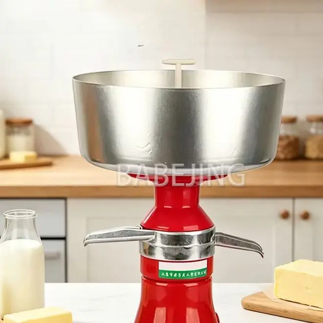 BABEJING Electric Milk Separator for Household Use Small Fresh Milk Centrifugal Skimmer Commercial Grade Dairy Equipment
BABEJING Electric Milk Separator for Household Use Small Fresh Milk Centrifugal Skimmer Commercial Grade Dairy Equipment
