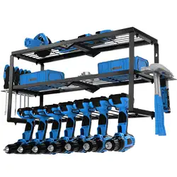 Storage Rack High Quality Steel materials L-shaped Main Beams Provide Extra Large Capacity for Power Tools Rack Storage Rack High Quality Steel materials L-shaped Main Beams Provide Extra Large Capacity for Power Tools Rack