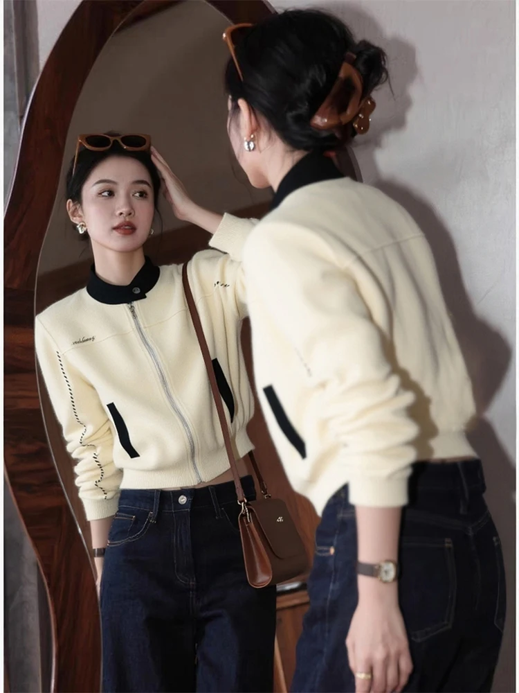 Ele ort Outerwear Spring Faionable Unique Beautiful Top Quali High-End Sle Versatile Ele Windbreaker
Ele ort Outerwear Spring Faionable Unique Beautiful Top Quali High-End Sle Versatile Ele Windbreaker