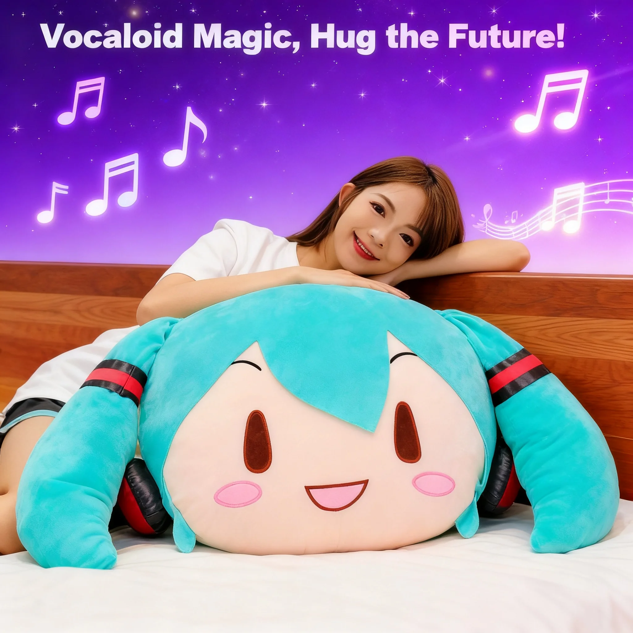 Miku Hatsune Anime Pillow Cartoon Doll Cute Plush Toy Manufacturer Wholesale Girl Sleeping Companion Stuffed Animal Soft Pillow
Miku Hatsune Anime Pillow Cartoon Doll Cute Plush Toy Manufacturer Wholesale Girl Sleeping Companion Stuffed Animal Soft Pillow
