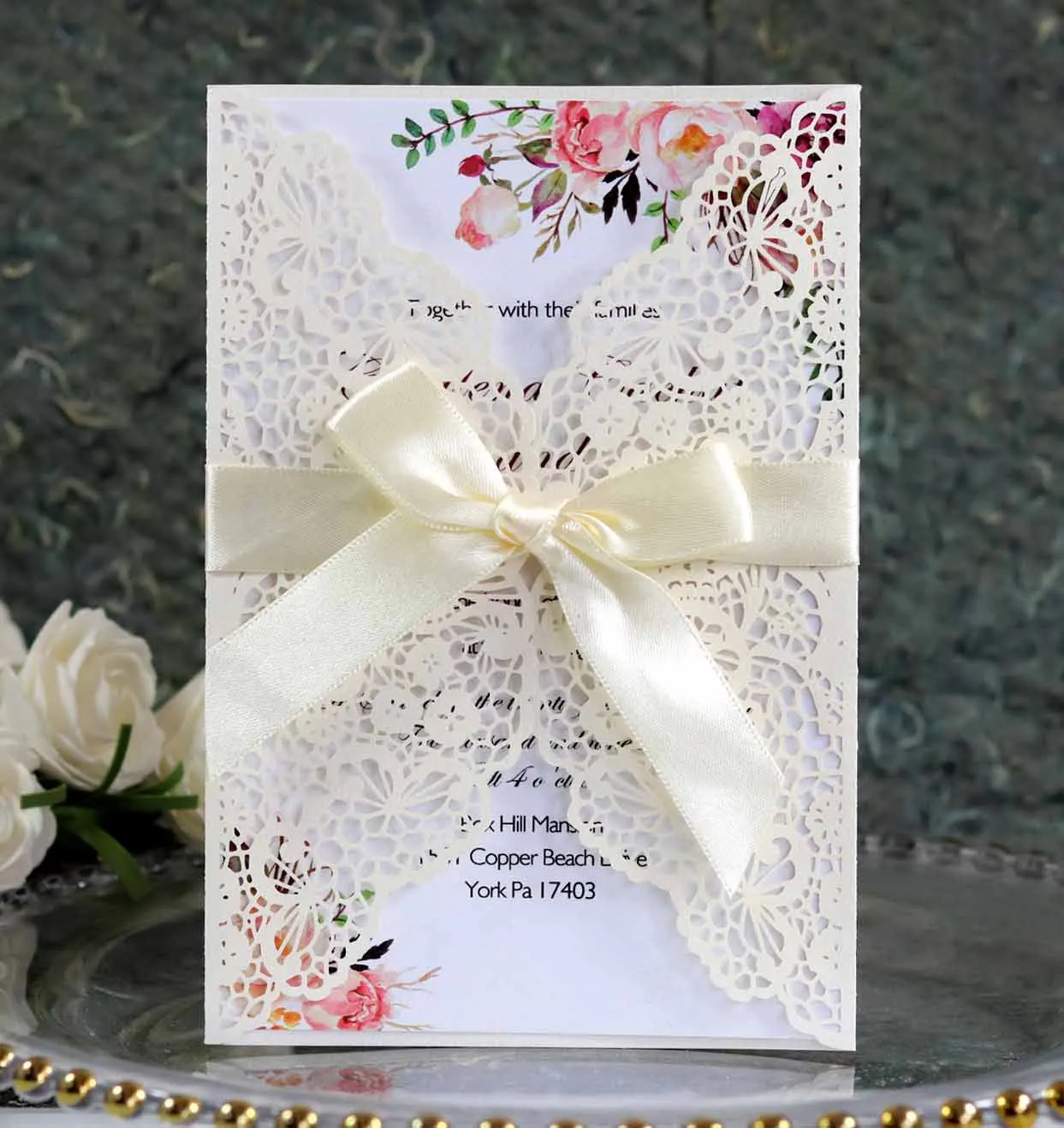 10pcs exquisite Paper Wedding Invitation Card Personalized Greeting Cards With Ribbon Birthday Party Wedding Decoration
10pcs exquisite Paper Wedding Invitation Card Personalized Greeting Cards With Ribbon Birthday Party Wedding Decoration