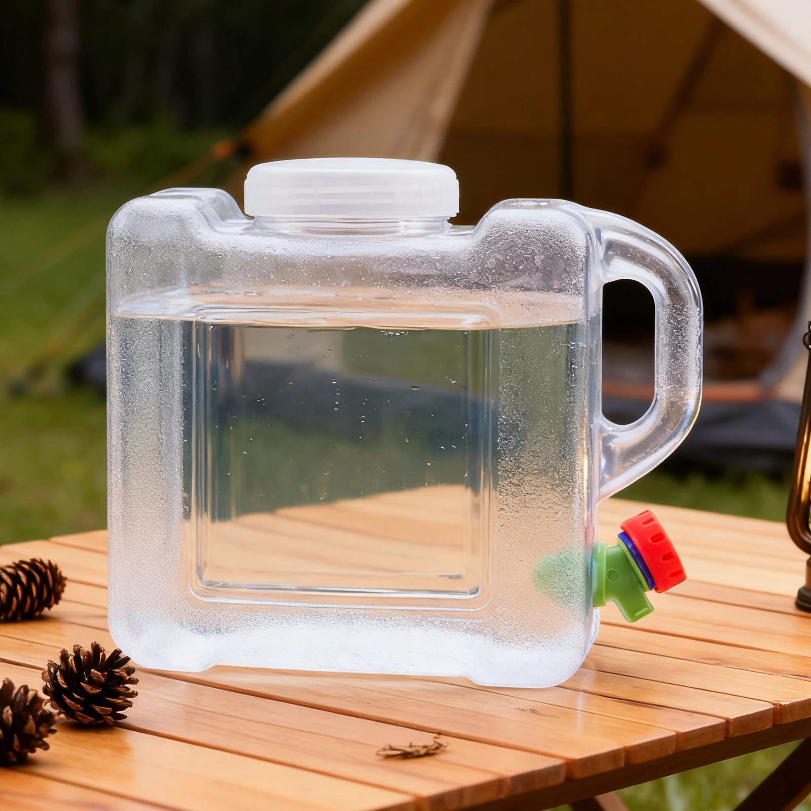 5L Emergency Water Storage Tank with Faucet Camping Water Dispenser with Handle for Camping Vehicle Car
5L Emergency Water Storage Tank with Faucet Camping Water Dispenser with Handle for Camping Vehicle Car